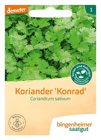 Produktfoto zu Saatgut Koriander "Konrad"