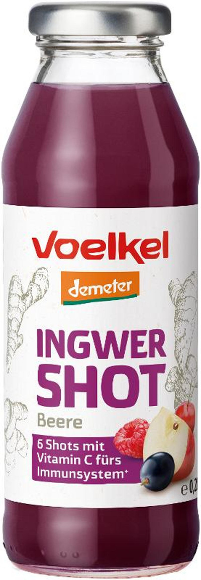Produktfoto zu -15% Shot Ingwer & Beeren (0,28L) | MHD 27.08.26