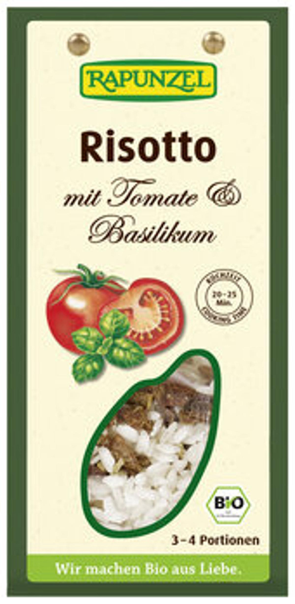 Produktfoto zu Risotto mit Tomaten und Basilikum (250g)