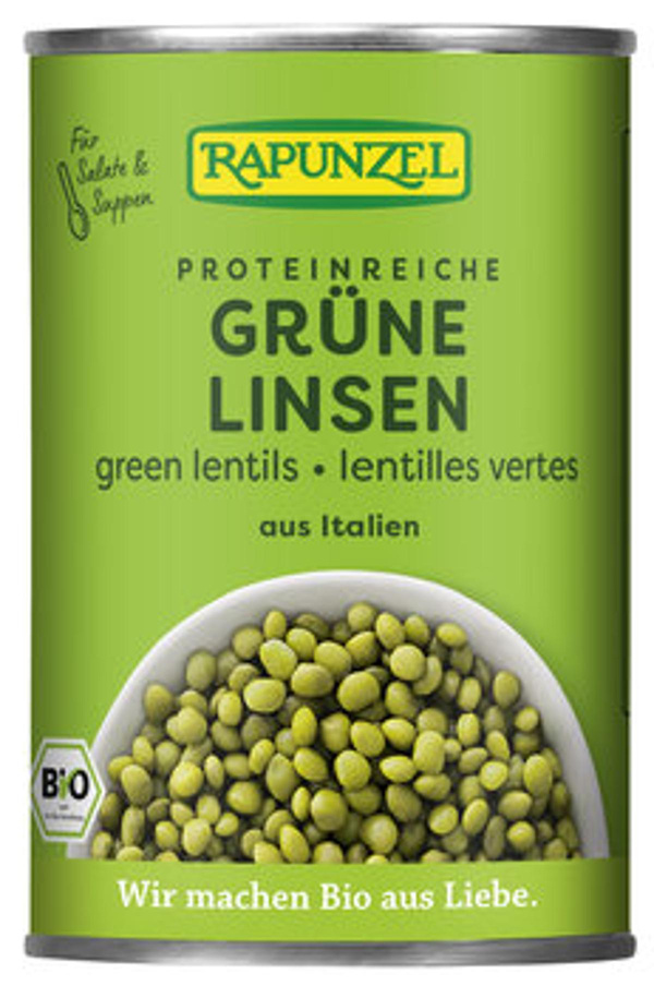 Produktfoto zu Grüne Linsen (in der Dose 400g)
