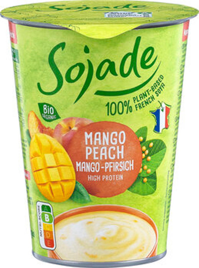 Produktfoto zu Sojade Mango-Pfirsich (400g)
