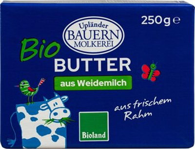 Produktfoto zu Süßrahmbutter (250g)