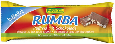Produktfoto zu Rumba Puffreisriegel Vollmilch (50g)