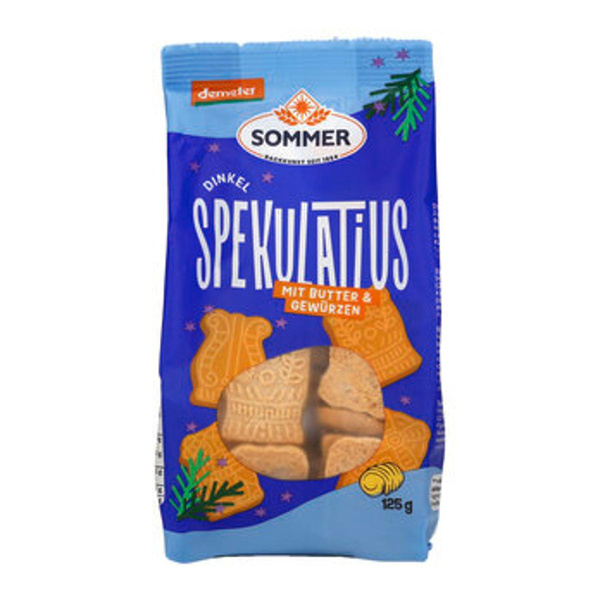 Produktfoto zu Dinkel Butter-Spekulatius (125g)
