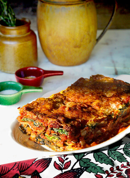 Rezeptbild für Spinat-Lasagne