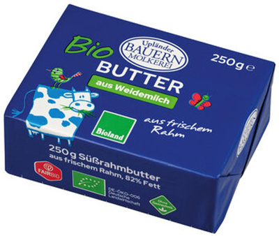 Produktfoto zu Süßrahmbutter (250g)