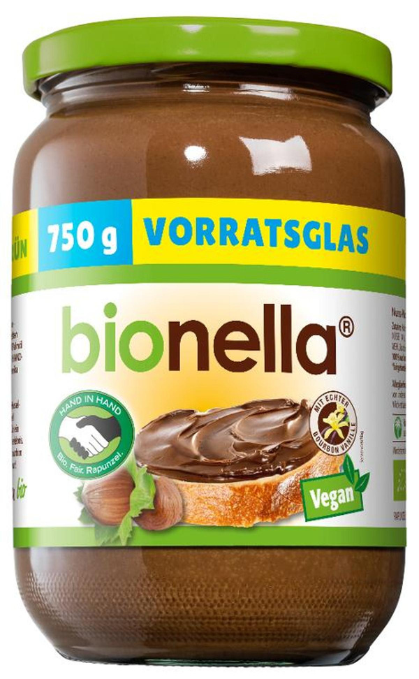 Produktfoto zu Bionella Vorratsglas (750g)