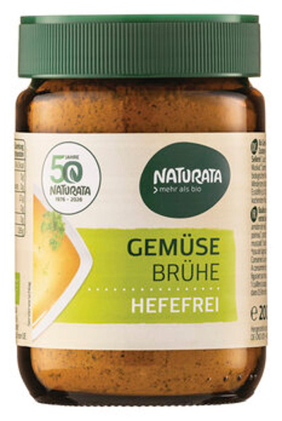Produktfoto zu Gemüsebrühe hefefrei, Glas (200g)
