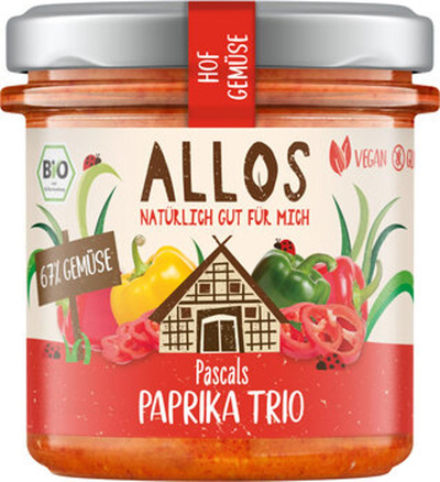 Produktfoto zu Hof-Gemüse Pascals Paprika Trio (135g)