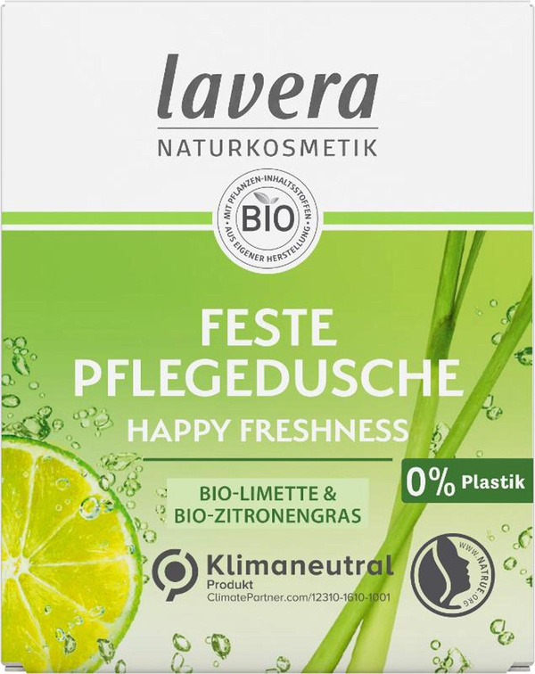 Produktfoto zu Feste Pflegedusche Happy Freshness (50g)