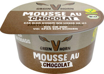 Produktfoto zu Veganes Hafermilch Mousse au Chocolat noir (100g)
