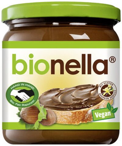 Produktfoto zu bionella Nussnougat-Creme vegan (400g)