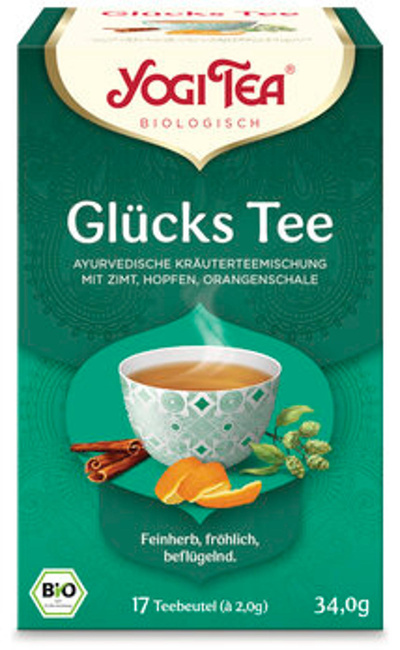 Produktfoto zu Yogi Tea Glückstee (17x2g)