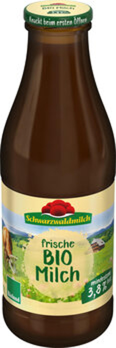 Produktfoto zu Frische Vollmilch 3,8% (1L)