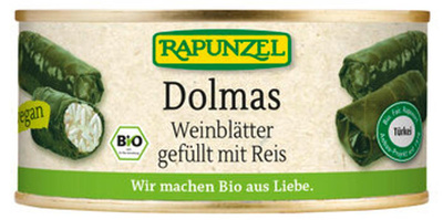 Produktfoto zu Dolmas, mit Reis gefüllte Weinblätter (280g)
