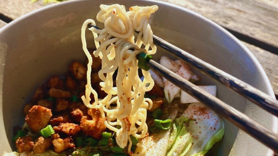 Rezeptbild für Ramen mit Chinakohl