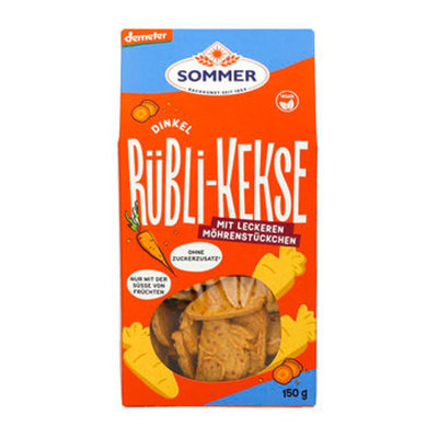 Produktfoto zu Dinkel-Rübli-Kekse (150g) I MHD 20.10.26