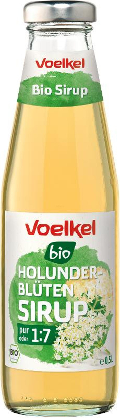 Produktfoto zu Sirup Holunderblüte (0,5L)