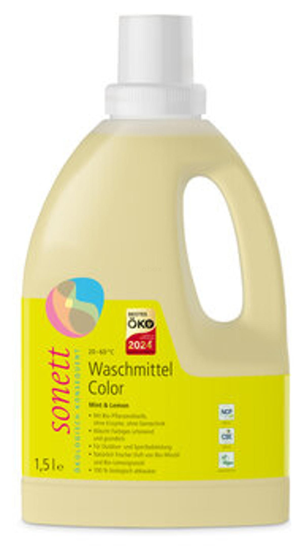 Produktfoto zu Waschmittel color - Mint & Lemon (1,5L)