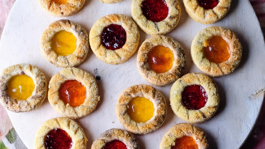 Rezeptbild für Vegane Husarenkrapferl