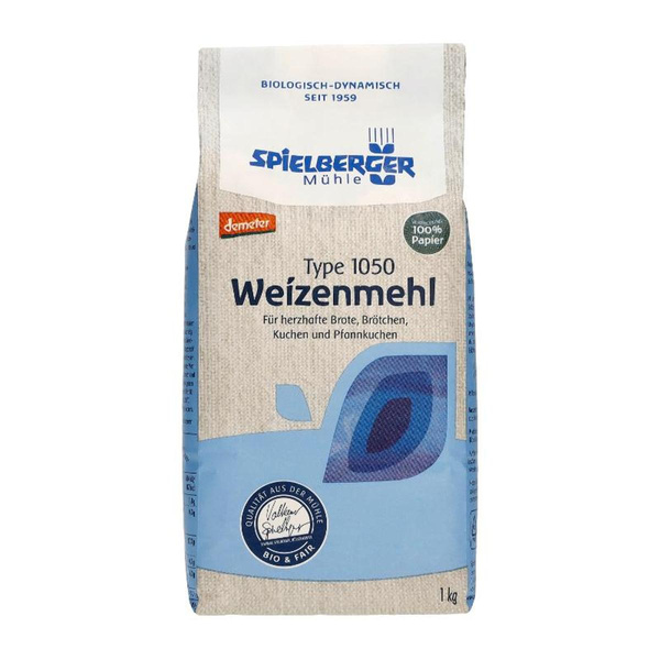 Produktfoto zu Weizenmehl Type 1050 (1kg)
