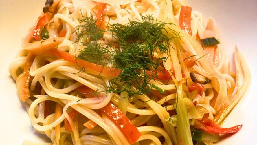 Rezeptbild für Fenchel-Spaghetti