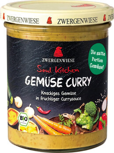 Produktfoto zu Soul Kitchen Gemüse Curry (370g)