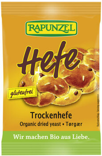 Produktfoto zu Trockenhefe, glutenfrei (9g)