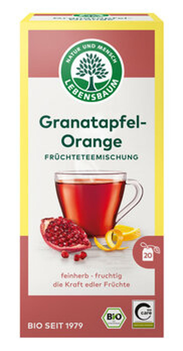 Produktfoto zu Früchtetee Granatapfel mit Orange (20x2g)