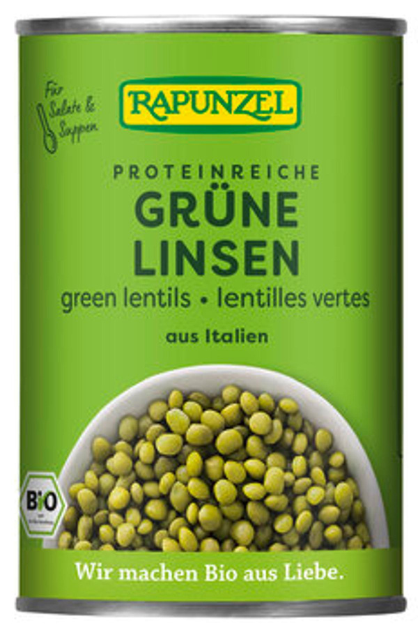 Produktfoto zu Grüne Linsen (in der Dose 400g)