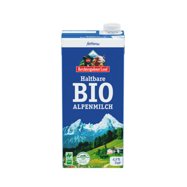Produktfoto zu Haltbare Bio-Alpenmilch 1,5% (1L)