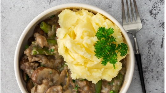 Rezeptbild für Pilzgulasch