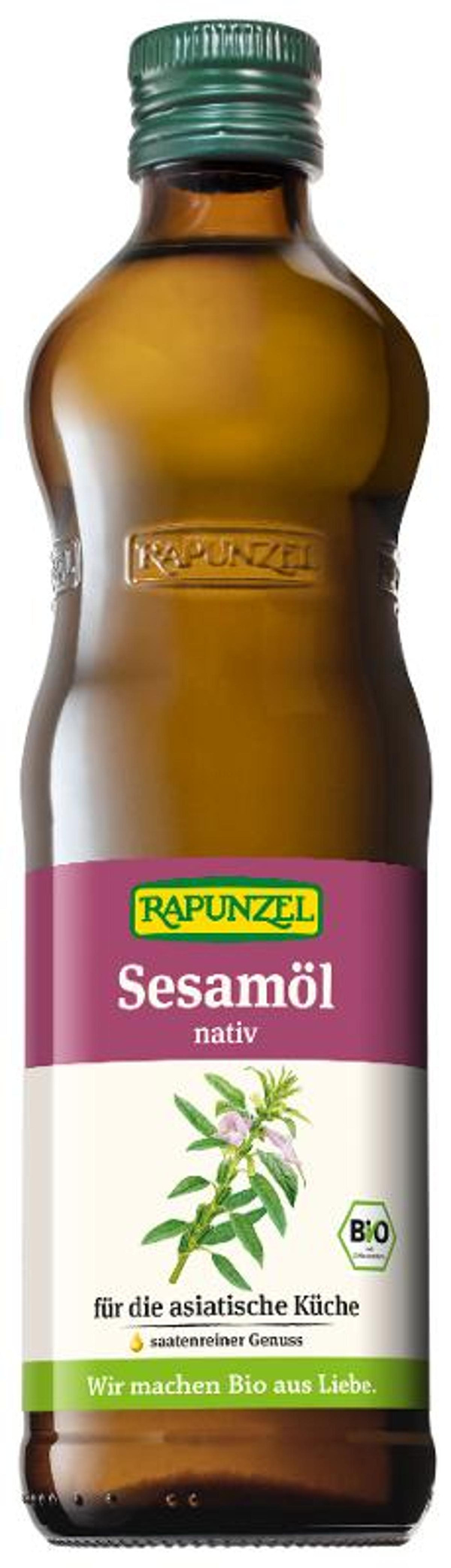 Produktfoto zu Sesamöl nativ (0,5L)