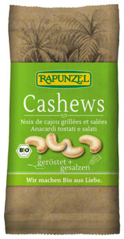 Produktfoto zu Cashewkerne geröstet, gesalzen (50g)