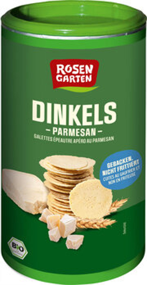 Produktfoto zu Dinkel Parmesan Cräcker (100g)