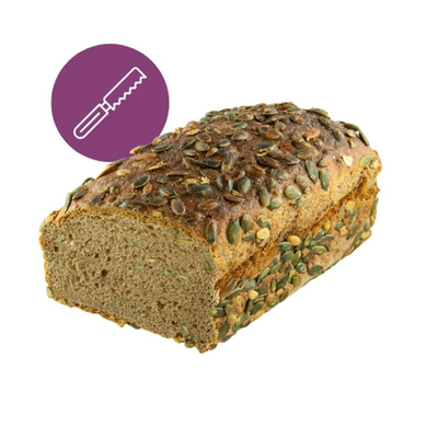 Produktfoto zu Roggenkürbiskern, geschnitten (750g)