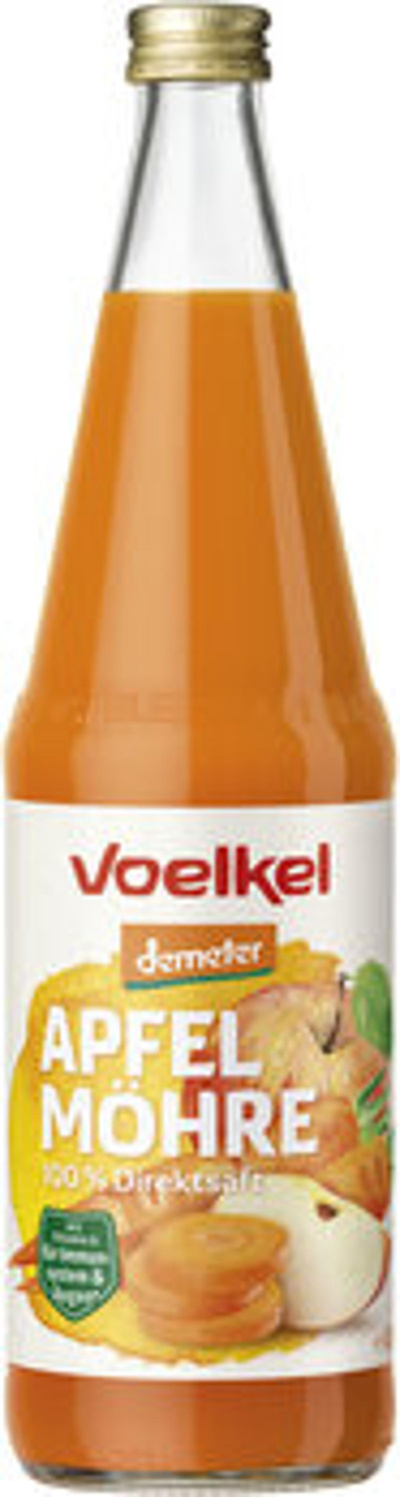 Produktfoto zu Apfel Möhre Saft (0,7L)
