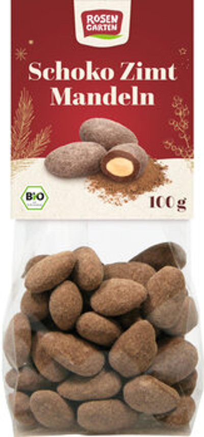 Produktfoto zu Schoko Zimt Mandeln (100g)