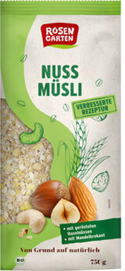 Produktfoto zu -10% Nuss Müsli (750g) l MHD 12.04.26
