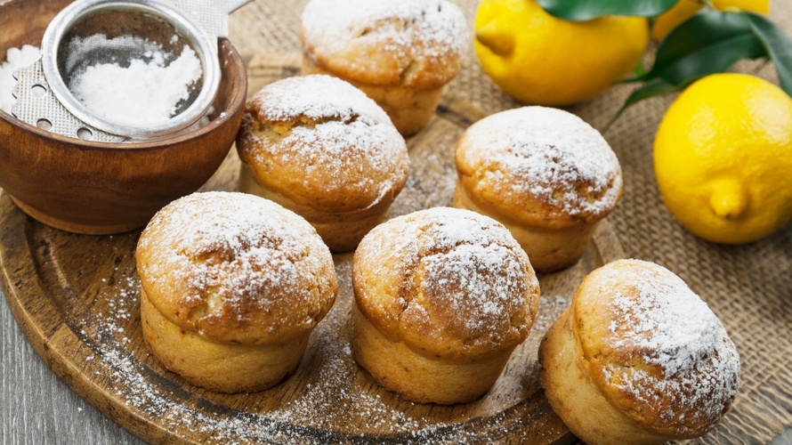 Rezeptbild für Pastinaken-Zitronen-Muffins