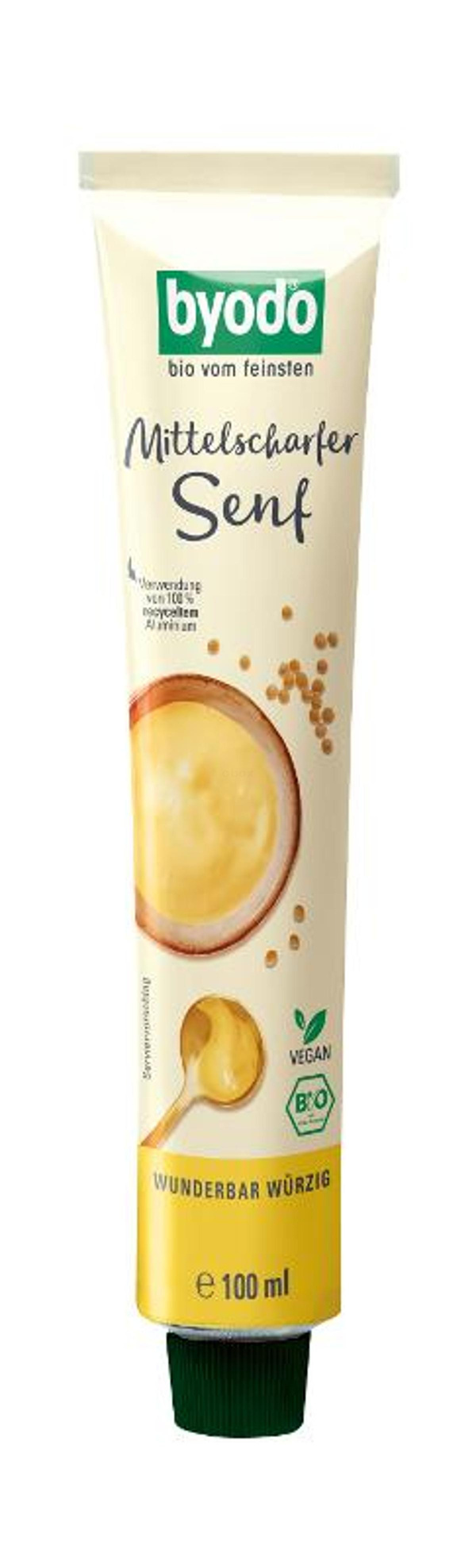 Produktfoto zu Mittelscharfer Senf Tube (100ml)