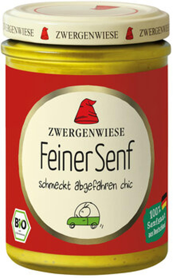Produktfoto zu Feiner Senf im Glas (160ml)