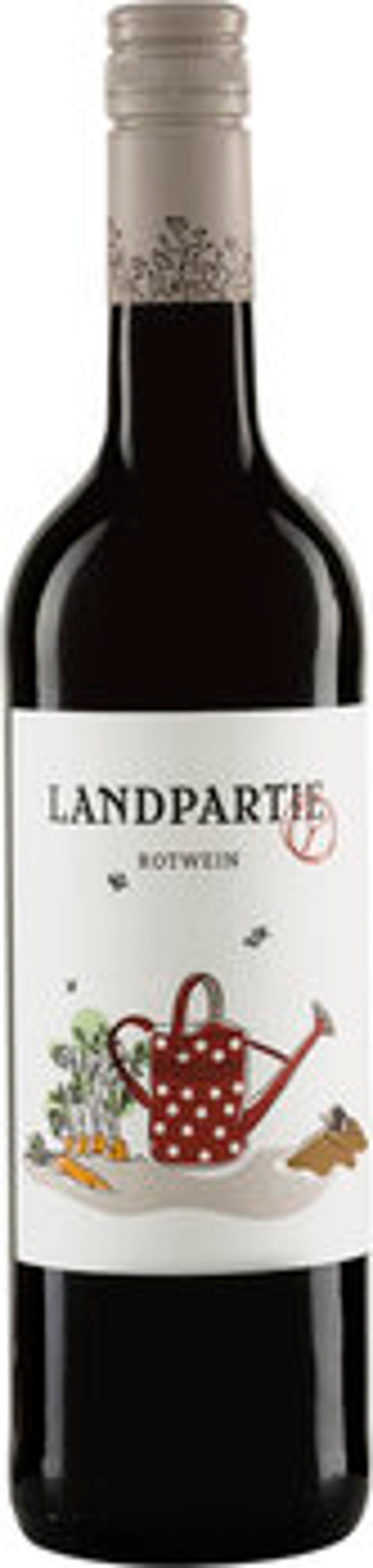 Produktfoto zu Landparty Rotwein halbtrocken (0,75L)
