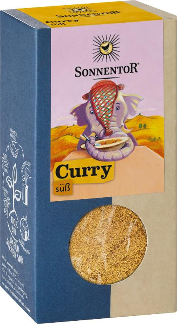 Produktfoto zu Curry süß gemahlen (50g)