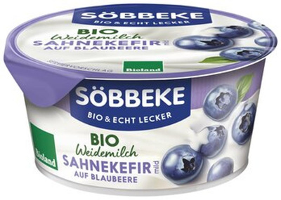 Produktfoto zu Sahnekefir Blaubeere (150g)