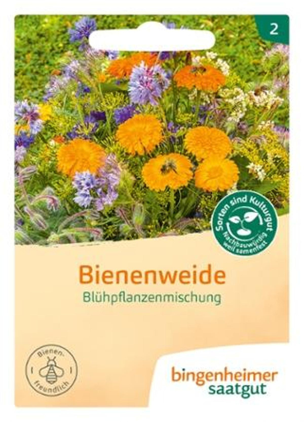Produktfoto zu Saatgut Bienenweide-Blühpflanzenmischung