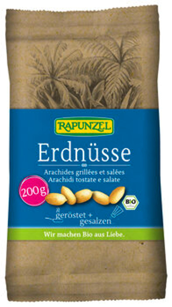 Produktfoto zu Erdnüsse geröstet, gesalzen (200g)