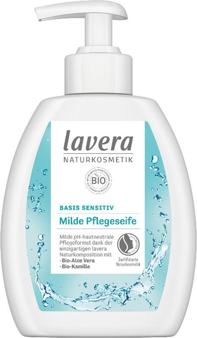 Produktfoto zu Milde Pflegeseife im Spender (250ml)