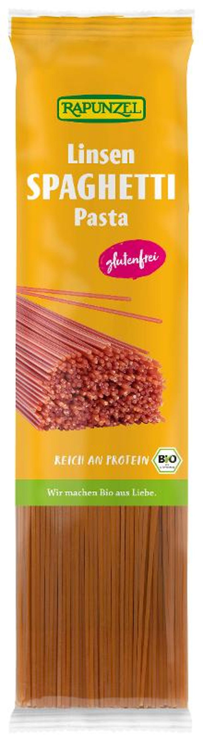 Produktfoto zu Gelbe Linsen Spaghetti (250g)