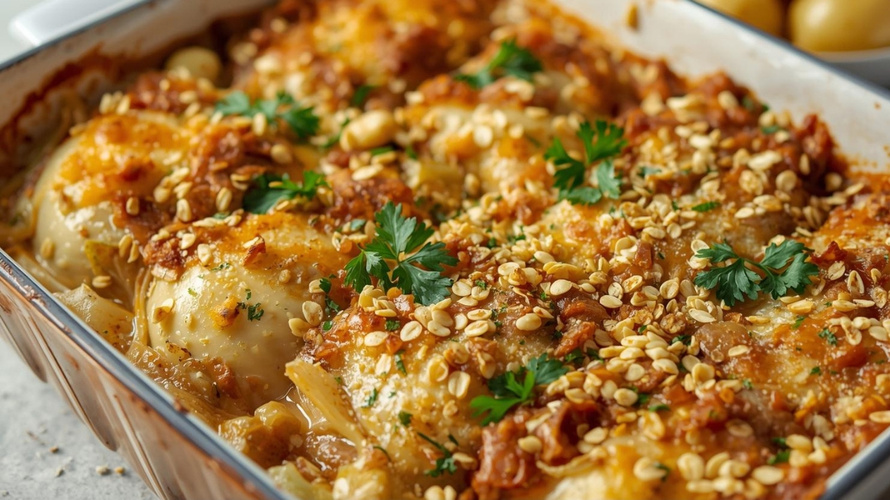 Rezeptbild für Chinakohl mit Käse-Knusper